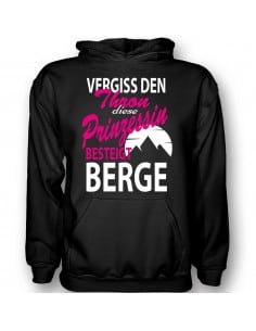 Vergiss den Thron die Prinzessin besteigt Berge T-Shirt Hoodie Sport & Freizeit 18,90 €