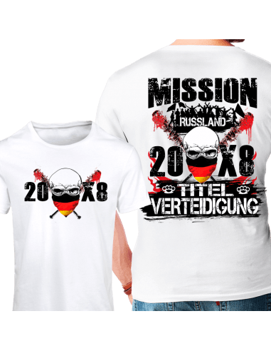 Mission Titelverteidigung Russland 2018 Front Back WM Shirts 21,90 €