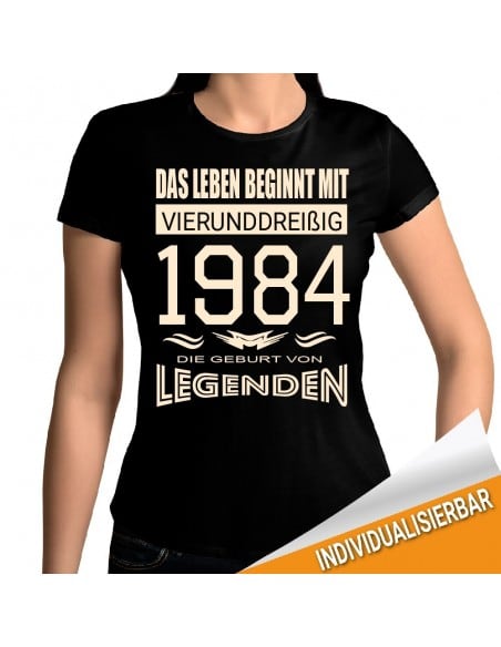 Das Leben beginnt mit...Geburtstag T-Shirt Hoodie Geburtstag 18,90 €