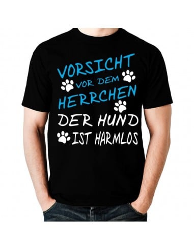 Vorsicht vor dem Herrchen T-Shirt Hoodie Sport & Freizeit 18,90 €