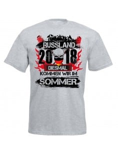 Russland 2018 - Diesmal kommen wir im Sommer T-Shirt Hoodie WM Shirts 18,90 €