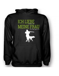 Ich liebe meine Frau Jagen lässt T-Shirt Hoodie Sport & Freizeit 18,90 €