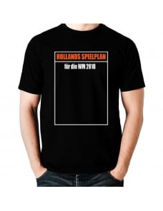 Holland Spielplan WM 2018 Russland Funshirt Fussball T-Shirt ohne Holland zur WM Sport & Freizeit 18,90 €