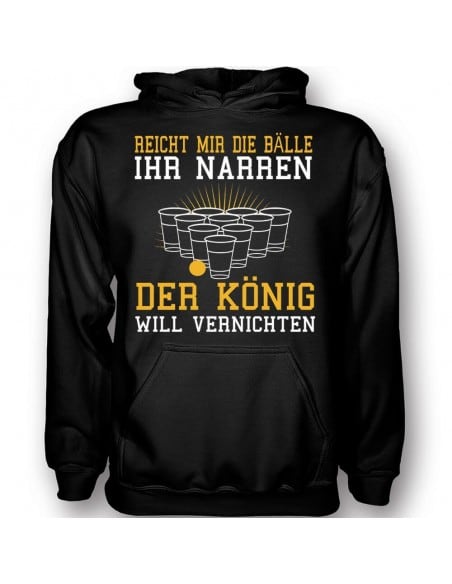 Beer Pong / BIER BONG König FEIERN T-Shirt Hoodie Party, Fun & Urlaub 18,90 €