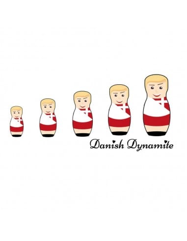 Danish Dynamite Dänemark Danmark Matrjoschkas worldcup T-Shirt WM Shirts 18,90 €