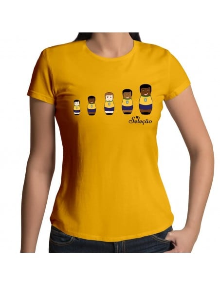 Brasilien Fanshirt Matrjoschkas Worldcup T-Shirt WM Shirts 18,90 €