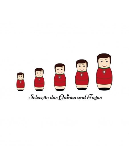 Portugal Fanshirt Matrjoschkas WM Worldcup T-Shirt WM Shirts 18,90 €