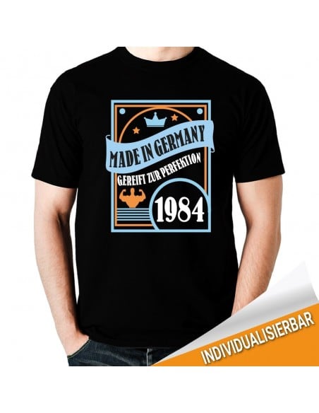 Made in Germany - gereift zur Perfektion 1984 T-shirt Hoodie Geburtstag 18,90 €