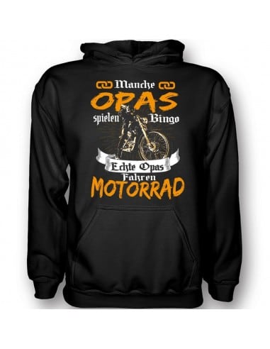 Manche Opas spielen Bingo echte Opas Motorrad T-Shirt Hoodie Baby & Familie  18,90 €