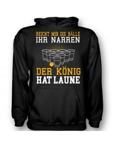 Beer Pong / BIER BONG König hat Laune FEIERN T-Shirt Hoodie Party, Fun & Urlaub 18,90 € 2