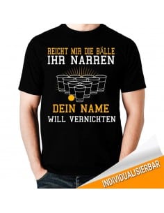 Beer Pong / BIER BONG Dein Name FEIERN T-Shirt Hoodie Party, Fun & Urlaub 18,90 € 2