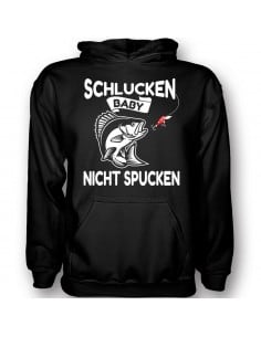 Schlucken Baby nicht Spucken Raubfisch T-Shirt Hoodie Sport & Freizeit 18,90 € 2