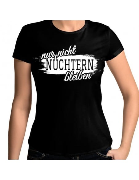 Nur nicht nüchtern bleiben ALKOHOL T-Shirt Paar-Shirts 18,90 €