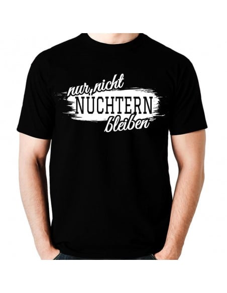 Nur nicht nüchtern bleiben ALKOHOL T-Shirt Paar-Shirts 18,90 €