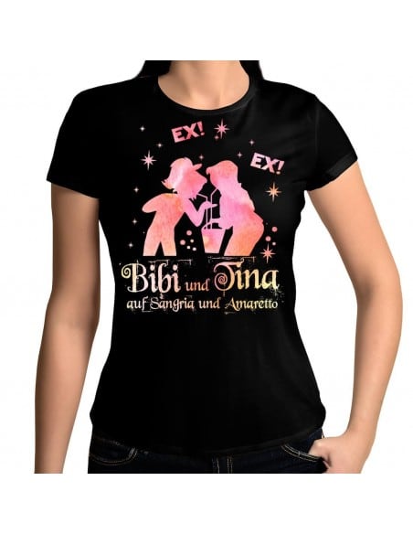 Bibi und Tina auf Sangria JGA Party T-Shirt Hoodie Party, Fun & Urlaub 18,90 €