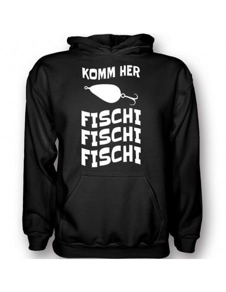 Komm her Fischi Angeln T-Shirt Hoodie Sport & Freizeit 18,90 €
