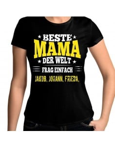Beste Mama Frag einfach....T-Shirt Hoodie Baby & Familie  18,90 €