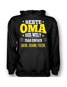 Beste Oma der Welt Frag einfach....T-Shirt Hoodie Baby & Familie  18,90 €