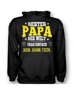 Bester Papa der Welt -Frag einfach T-Shirt Hoodie Baby & Familie  18,90 €