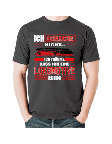 Lokomotive Schnarchen T-Shirt Sport & Freizeit 18,90 €