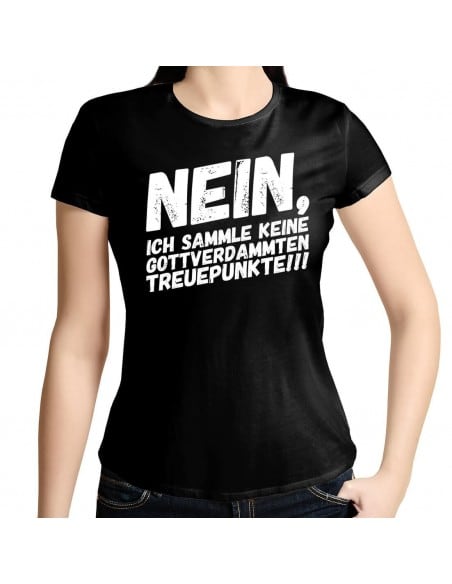 Nein sammle keine Treuepunkte T-Shirt Hoodie Party, Fun & Urlaub 18,90 €