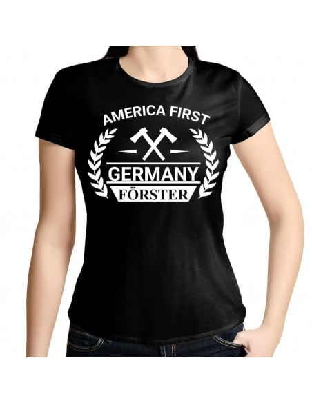 America First Germany Förster ! T-Shirt Hoodie Party, Fun & Urlaub 18,90 €