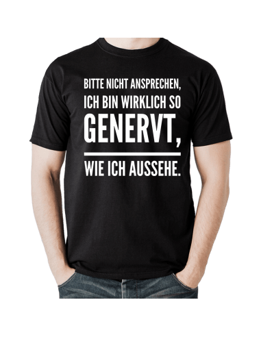 Bitte nicht ansprechen genervt T-Shirt Hoodie Party, Fun & Urlaub 18,90 €