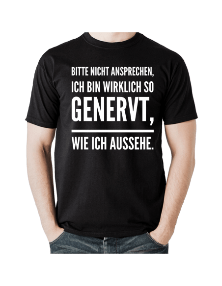 Bitte nicht ansprechen genervt T-Shirt Hoodie Party, Fun & Urlaub 18,90 €