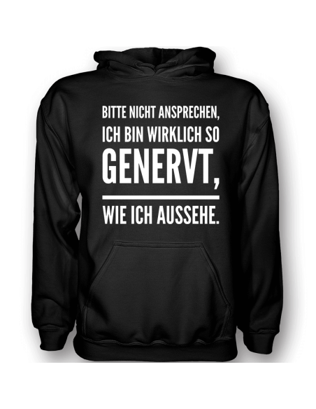 Bitte nicht ansprechen genervt T-Shirt Hoodie Party, Fun & Urlaub 18,90 €