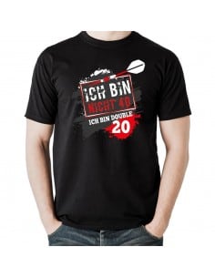 Ich bin nicht 40 - ich bin double 20 Dart T-Shirt Hoodie Geburtstag 18,90 €