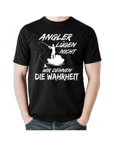 Angler lügen nicht - dehnen Wahrheit T-Shirt Hoodie Sport & Freizeit 18,90 €
