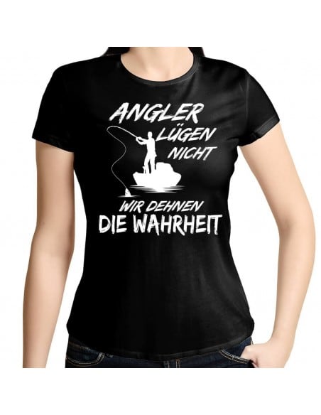Angler lügen nicht - dehnen Wahrheit T-Shirt Hoodie Sport & Freizeit 18,90 €