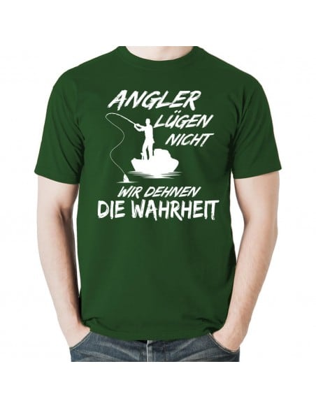 Angler lügen nicht - dehnen Wahrheit T-Shirt Hoodie Sport & Freizeit 18,90 €