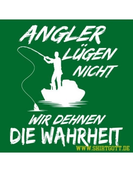 Angler lügen nicht - dehnen Wahrheit T-Shirt Hoodie Sport & Freizeit 18,90 €