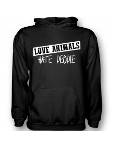 Love Animals, hate People... T- Shirt, Hoddie 2
