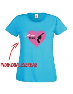 Braut Security Revolver Herz JGA T-Shirt JGA 16,50 €