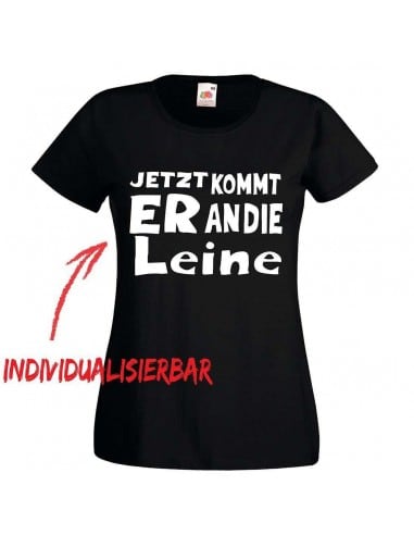 Jetzt kommt er an die Leine JGA T-shirt JGA 16,50 €