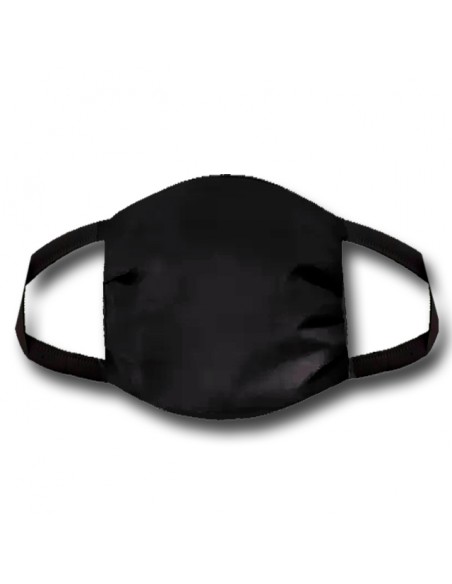 Gesichtsmaske schwarz inkl. Logostick