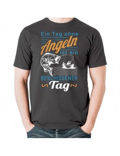 Ein Tag ohne Angeln ist ein beschissener Tag. T-Shirt, Hoodie 2