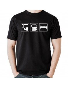 Angeln, Bier trinken, schlafen T-Shirt, Hoodie