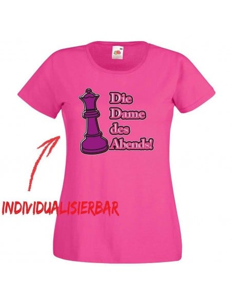 Die Dame das Abends JGA T-shirt JGA 16,50 €