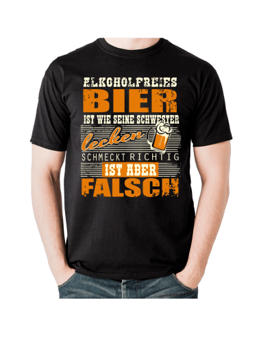 Alkoholfreies Bier ist wie Schwester lecken T-Shirt Party, Fun & Urlaub 18,90 €