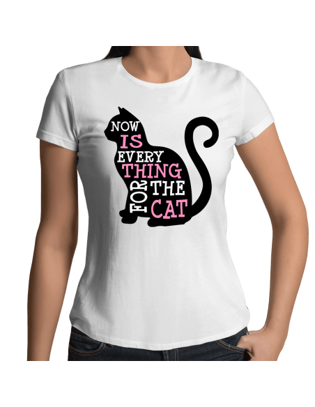 Now is everything for the cat Fun T-Shirt Party, Fun & Urlaub 18,90 €