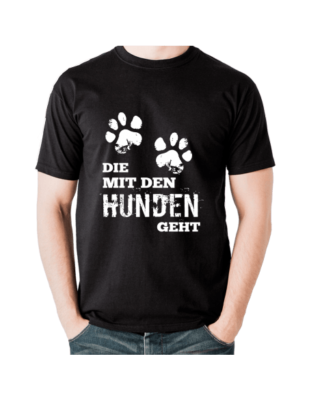 Die mit den Hunden geht T-Shirt Hoodie Sport & Freizeit 18,90 €