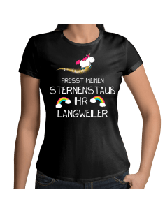 Fresst mein Sternenstaub Einhorn T-Shirt Party, Fun & Urlaub 18,90 €