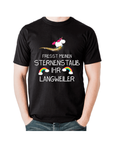Fresst mein Sternenstaub Einhorn T-Shirt Party, Fun & Urlaub 18,90 € 2