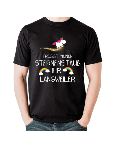 Fresst mein Sternenstaub Einhorn T-Shirt Party, Fun & Urlaub 18,90 €