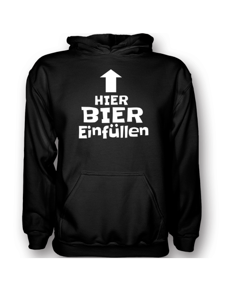 Hier Bier einfüllen T-Shirt Party, Fun & Urlaub 15,50 €
