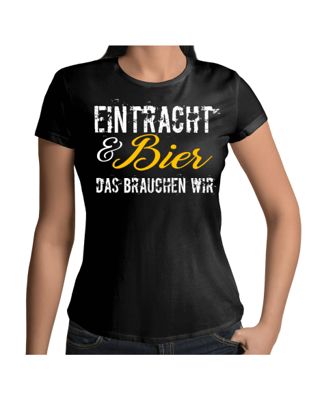 Eintracht und Bier das brauchen wir T-Shirt Hoodie Party, Fun & Urlaub 18,90 €