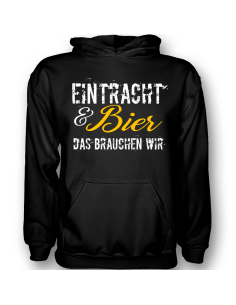 Eintracht und Bier das brauchen wir T-Shirt Hoodie Party, Fun & Urlaub 18,90 € 2